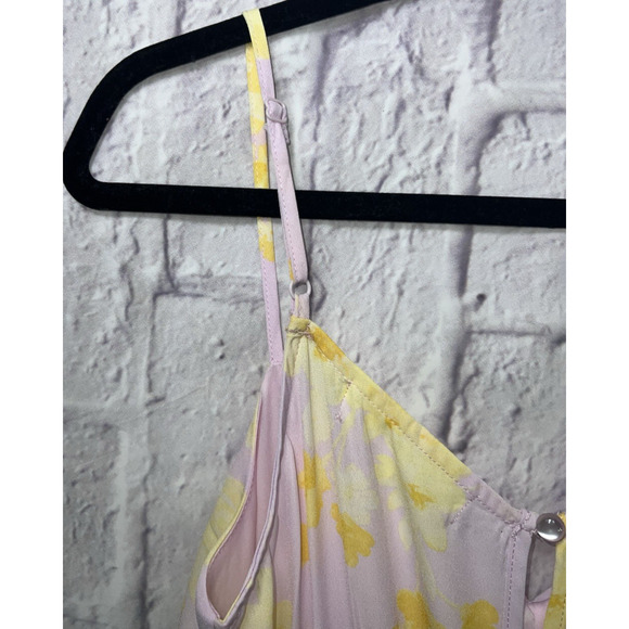 ROW.A Babydoll Empire Waist Asymmetrical MIDI Dress Y2K Core Festival Fairy S - Picture 10 of 12